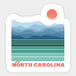 blue ridge mountains Sticker